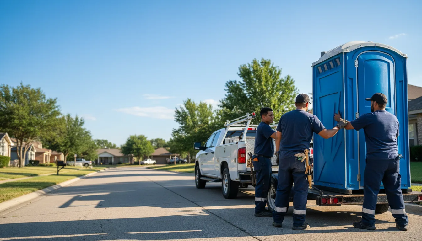 Portable Toilet Rental in Alba, MO near me